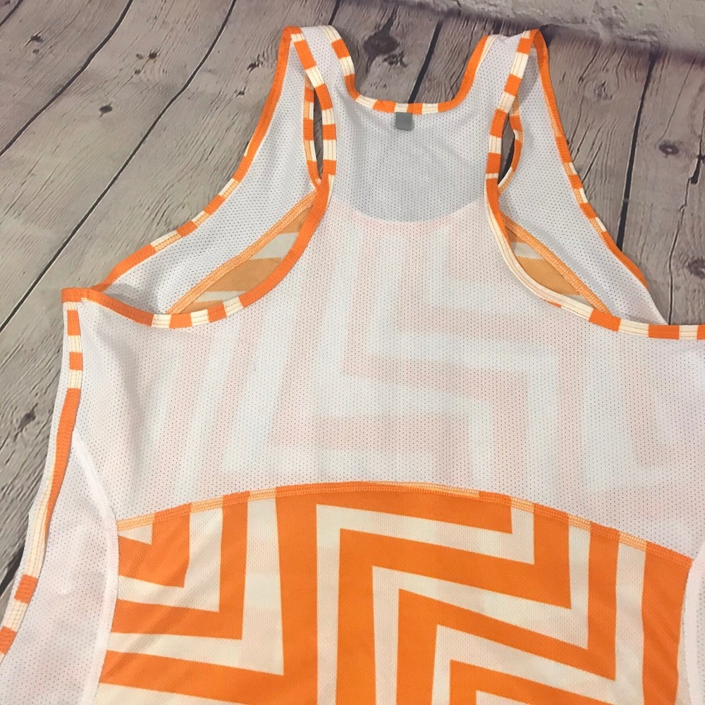 Nike Dri-Fit Racerback Athletic Tank Top Geometric - Picture 4 of 6